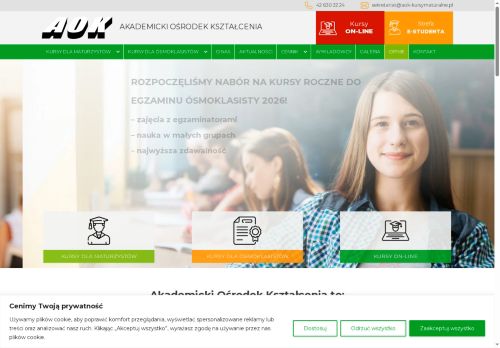 opinie AOK - Akademicki Ośrodek Kształcenia