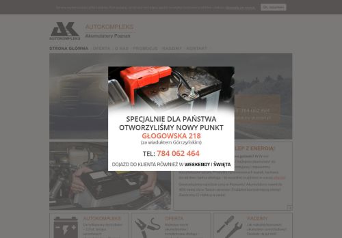opinie AUTOKOMPLEKS Sp. z o. o. Akumulatory Poznań