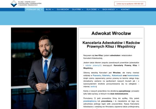 opinie Adwokat Wrocław - Klisz i Wspólnicy - Kancelaria Adwokacka