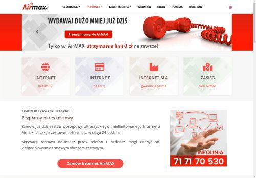 opinie Airmax Światłowód