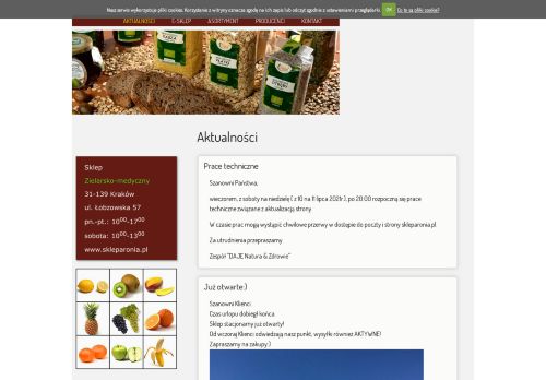 opinie Aronia - Sklep Zielarsko-Medyczny-Żywność Ekologiczna