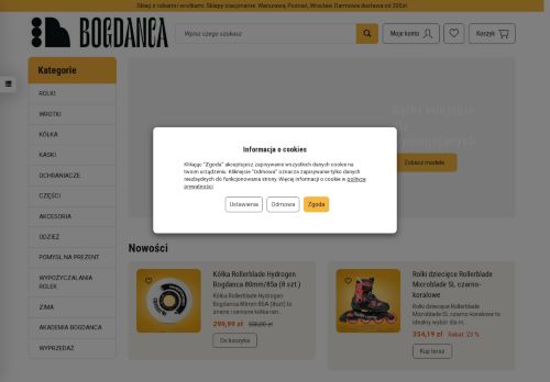 opinie BOGDANCA - Sklep z Rolkami, Wrotkami i Łyżwami Poznań