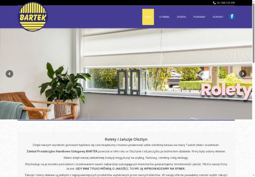 opinie Bartek Olsztyn - Żaluzje i rolety