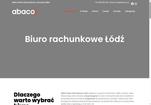 opinie Biuro rachunkowe ABACO Łódź