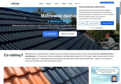 opinie Center - Malowanie dachów