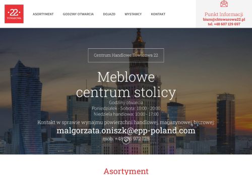 opinie Centrum Handlowe Towarowa 22