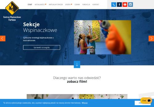 opinie Centrum Wspinaczkowe Forteca