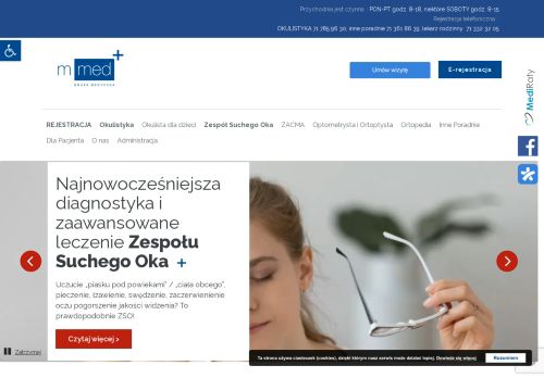 opinie Centrum okulistyczne M-MED Wrocław