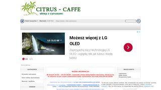 opinie Citrus - Caffe