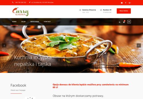 opinie Curry Karma