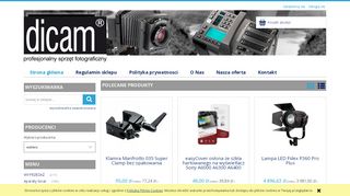 opinie DICAM - Profesjonalny Sklep Fo