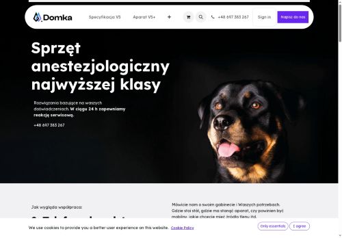 opinie Domka - aparaty do znieczulenia wziewnego