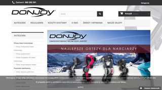 opinie DonJoy.pl