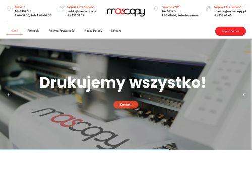 opinie Druk MAS COPY