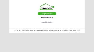 opinie EKO-DOM sklep internetowy