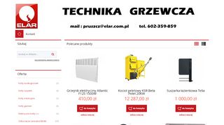 opinie ELAR - Systemy grzewcze