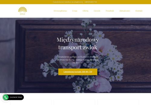 opinie Efez-Międzynarodowy transport zmarłych 