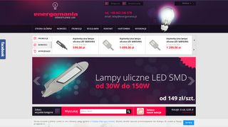 opinie Energomania.pl - oświetlenie LED