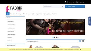 opinie Fabrik - internetowy sklep z odzieżą.