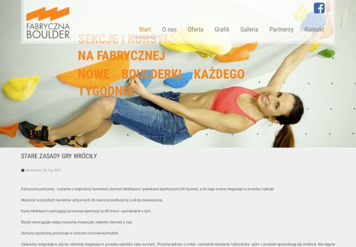opinie Fabryczna Boulder