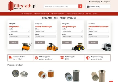 opinie Filtry do maszyn -FILTRY ATH