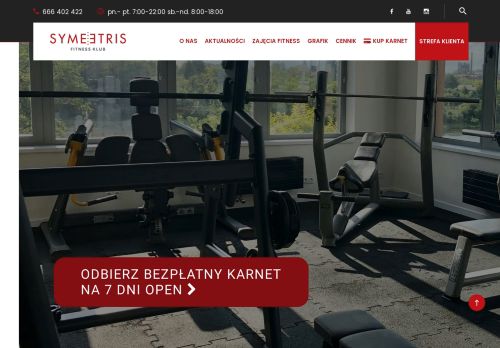 opinie Fitness Klub Symetris