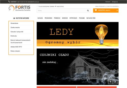 opinie Fortis Hurtownia Światła
