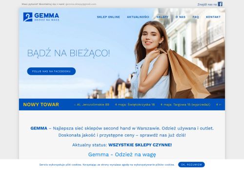 opinie GEMMA - odzież na wagę