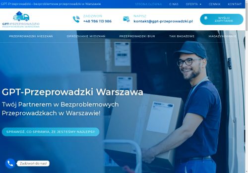 opinie GPT Przeprowadzki Warszawa, Firma Przeprowadzkowa