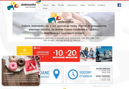 opinie Galeria Handlowa Jedenastka