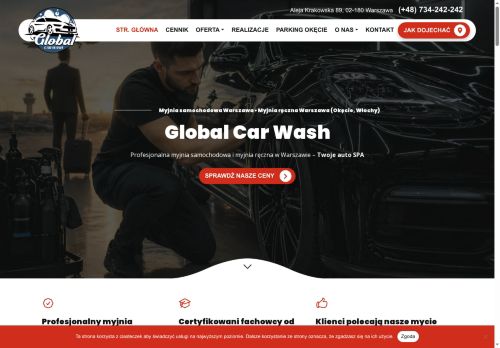 opinie Global Car Wash Myjnia samochodowa Warszawa Okęcie
