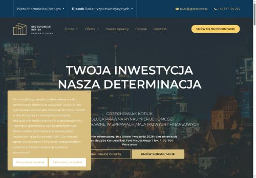 opinie Grzechowiak Kotiuk Radcowie Prawni