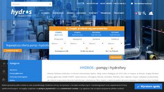 opinie HYDROS Pompy Hydrofory