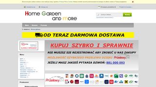 opinie Home Garden and more