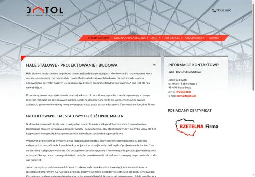 opinie Jatol Łódź - Konstrukcje stalowe