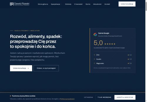 opinie Kancelaria radcy prawnego Dawid Rzeski