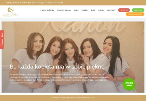 opinie Kanon Piękna - Salon Kosmetyczny Nowy Sącz