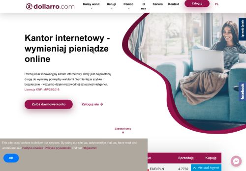opinie Kantor internetowy - dollaro