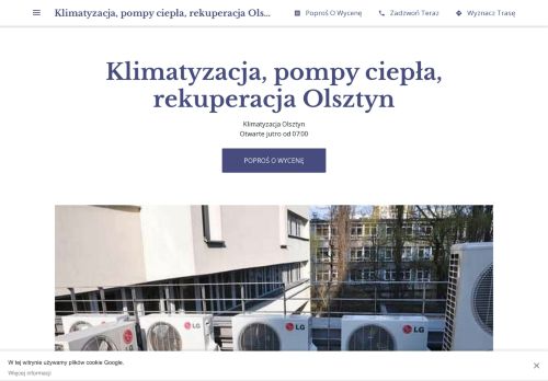 opinie Klimatyzacja, pompy ciepła, rekuperacja Olsztyn