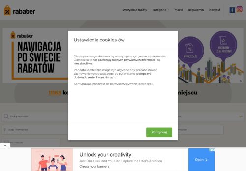 opinie Kody rabatowe - Rabater.pl