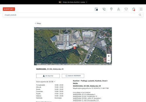 opinie Komfort - Podłogi, Dywany, Drzwi, Łazienki, Kuchnie i Meble