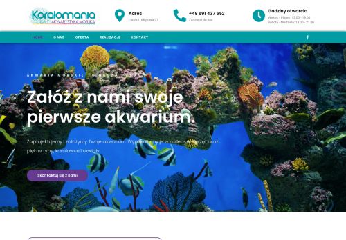 opinie Koralomania Akwarystyka Morska