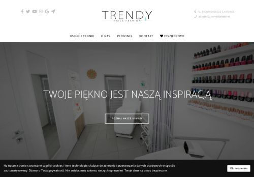 opinie Kosmetyczka Katowice - Trendy Nails Fashion