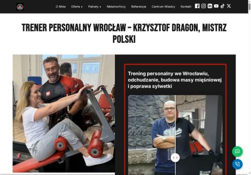 opinie Krzysztof Dragon – Trener Personalny Wrocław