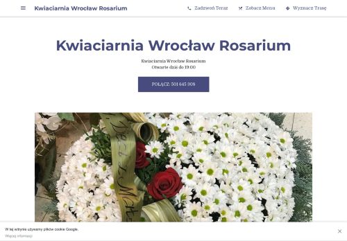 opinie Kwiaciarnia Wrocław Rosarium