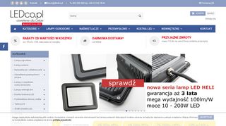 opinie LEDco.pl - oświetlenie
