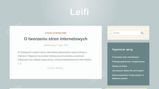 opinie LEIFI.PL