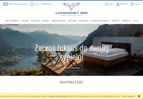 opinie LuksusowySen.pl - kołdry, poduszki