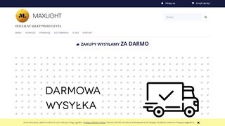 opinie MAXLIGHT SKLEP PRODUCENTA