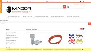opinie Mador akcesoria do felg